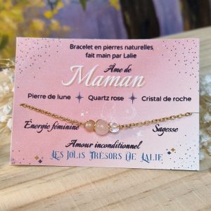 Bracelet fin pour maman - cadeau idéal fête des mères